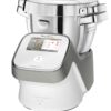 Moulinex, I-Companion Touch, Robot cuiseur, 17 fonctions, Connecté, Recettes sur l’écran, Capacité XL 10 personnes, Gris